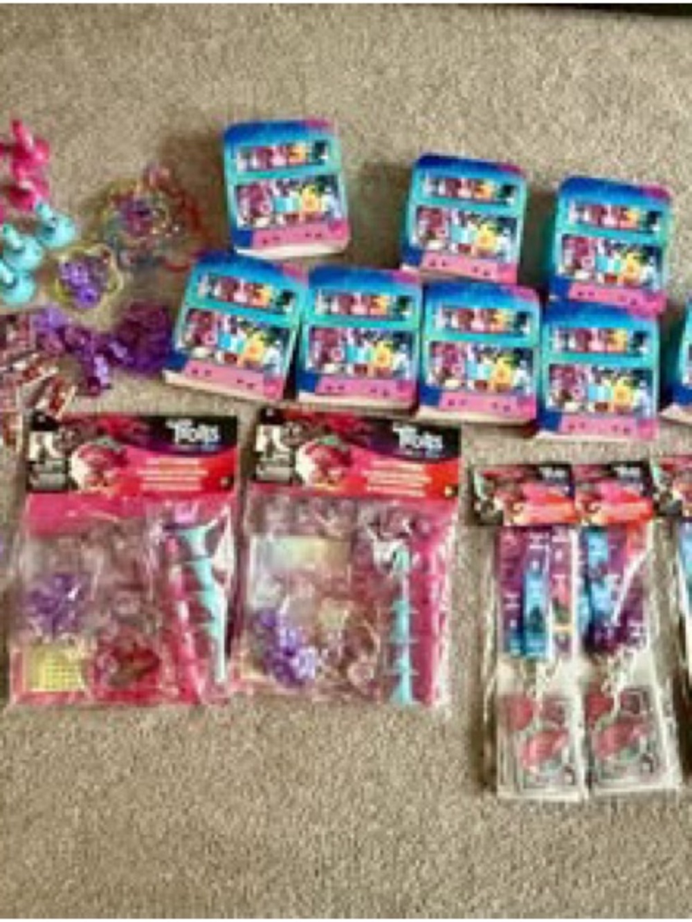Trolls Kids Toy Party Favor Lot